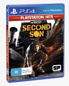 Playstation4 Infamous Second Son , , Product Image - Infamous Second Son Cover Australia, HD Png Download, Transparent PNG
