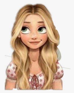 #rapunzel #hair #instablog - Blond, HD Png Download, Transparent PNG