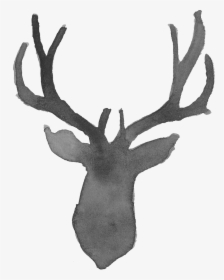 Transparent Background Silhouette Deer, HD Png Download, Transparent PNG