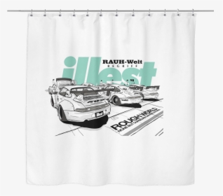 Illest Rough World Shower Curtain - Rauh Welt Begriff, HD Png Download, Transparent PNG