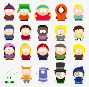 South Park Character Style, HD Png Download, Transparent PNG