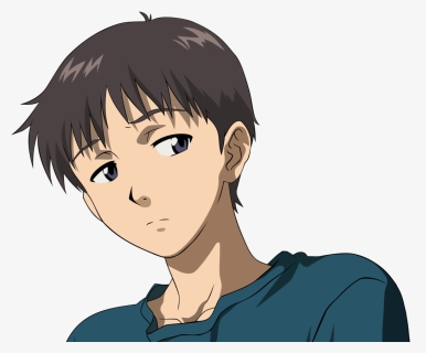 6 Most Hated Main Characters In Anime - Shinji Ikari Png, Transparent Png, Transparent PNG
