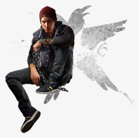 Infamouscharaart-1 - Infamous Second Son Main Character, HD Png Download, Transparent PNG