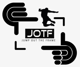 Jump Out The Frame - Photography Hands Vector, HD Png Download, Transparent PNG