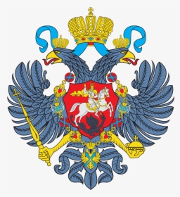 Coa Of Russian Empire - Russian Empire Coat Of Arms Flag, HD Png Download, Transparent PNG