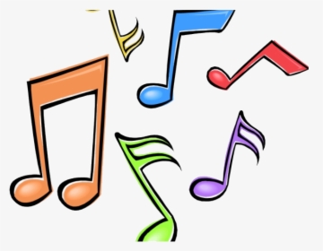 Note Music Clipart Colorful Notes Transparent Png - Color Music Notes Clip Art, Png Download, Transparent PNG