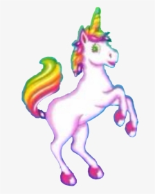 #unicorn #lisafrank #rainbow#freetoedit - Cartoon, HD Png Download, Transparent PNG