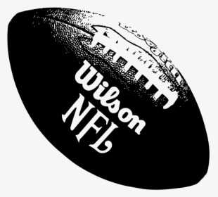 Wilson Nfl Tackified American Football Vector Silhouette - American Football Vector Png, Transparent Png, Transparent PNG