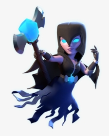 Clash Royale Witch Png - Night Witch Clash Royale, Transparent Png, Transparent PNG