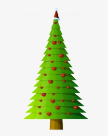 Christmas Tree Clipart Top Border - Free Christmas Tree Graphic, HD Png Download, Transparent PNG