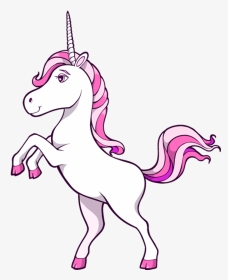 Unicorn Pink And White, HD Png Download, Transparent PNG