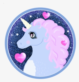 Drawing Of Glitter Unicorn, HD Png Download, Transparent PNG