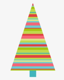 Colorful Christmas Tree, Clip Art - Colorful Christmas Clip Art, HD Png Download, Transparent PNG