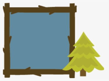 Frame Clipart Wood - Camping Clipart Images Transparent Background, HD Png Download, Transparent PNG