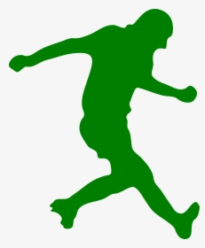 Transparent Football Player Clipart Images - Football Projectile Motion, HD Png Download, Transparent PNG