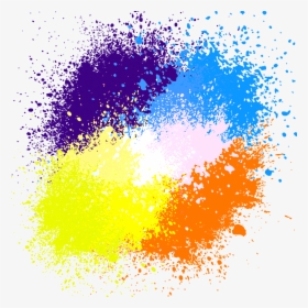 Transparent Paint Splash Clipart - Background Color Splash Png, Png Download, Transparent PNG