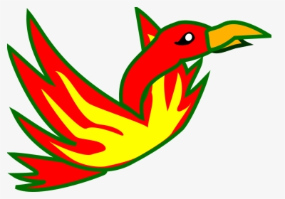 Phoenix, Bird Of Fire, Mythical, Fire, Bird, Flaming - Firebird Clip Art, HD Png Download, Transparent PNG