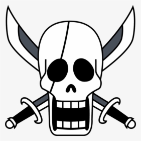 Pirate Skull Png High-quality Image - Red Hair Pirate Flag, Transparent Png, Transparent PNG