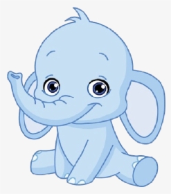 Cute Elephant Funny Baby Elephant Elephant Images Clip - Cute Baby Elephant Clipart, HD Png Download, Transparent PNG