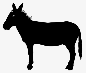 This Free Icons Png Design Of Donkey Silhouette , Png - Donkey Silhouette, Transparent Png, Transparent PNG