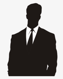 Mystery Man Png Download - Vector Businessman Silhouette, Transparent Png, Transparent PNG