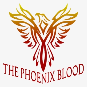 The Phoenix Blood Fire Logo - Blue Phoenix Bird Logo, HD Png Download, Transparent PNG