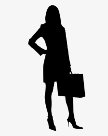 Businessperson Clip Art Woman Vector Graphics Silhouette - Silhouette Business Woman Png, Transparent Png, Transparent PNG