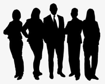 Team, Silhouettes, Corporate, Human, Group, Office - Employee Silhouette, HD Png Download, Transparent PNG
