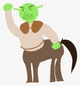 Good Ol Shrek Donkey Center For Goody Ol @doodled Be - Cartoon, HD Png Download, Transparent PNG