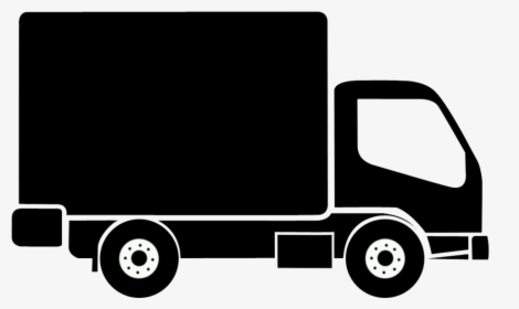 Truck Silhouette Png - Cargo Truck Silhouette Png, Transparent Png, Transparent PNG