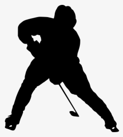 Portable Network Graphics Transparency Silhouette Ice - Transparent Background Hockey Player Transparent, HD Png Download, Transparent PNG
