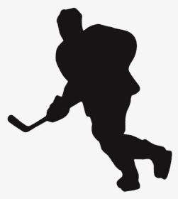Ice Hockey Hockey Sticks Clip Art - Silhouette Hockey Stick Clipart, HD Png Download, Transparent PNG