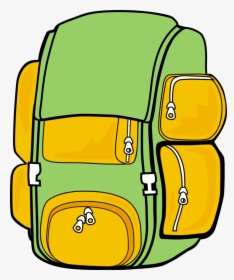 Hiking Backpack Clipart Free Images Clipartbold - Backpack Clipart, HD Png Download, Transparent PNG
