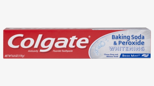 Colgate Baking Soda & Peroxide Whitening Toothpaste, - Colgate, HD Png Download, Transparent PNG
