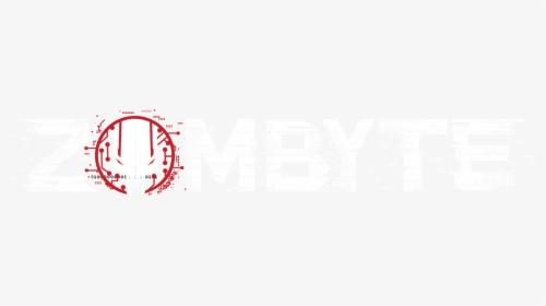 Zombyte Logo - White Text - 2000px - Png - Hologate Zombyte, Transparent Png, Transparent PNG