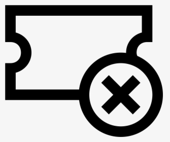 Delete Ticket Icon - Remove From List Icon, HD Png Download, Transparent PNG
