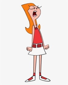 Candace From Phineas And Ferb Yelling, HD Png Download, Transparent PNG