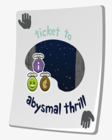 Misc Paradise Ticket Abysmal Thrill Clipart Icon Png - Label, Transparent Png, Transparent PNG