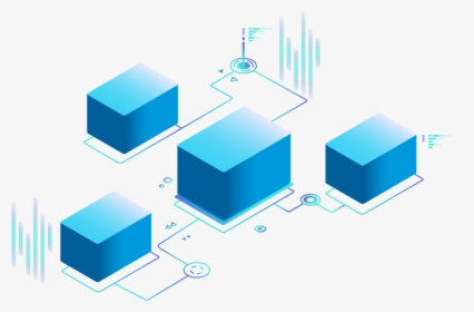 Network Concept - Blue, HD Png Download, Transparent PNG