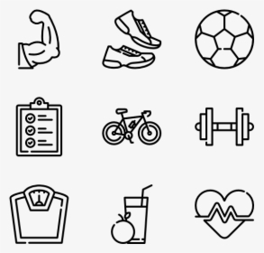 Clip Art Computer Icons Centre Physical - Fitness Icons Transparent Background, HD Png Download, Transparent PNG