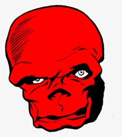 Red Skull By Jack Kirby Red Skull Captain America, - Jack Kirby Red Skull, HD Png Download, Transparent PNG