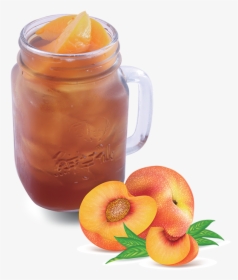 Meet Fresh Milk Tea With Boba , Png Download - Peach Tea No Background, Transparent Png, Transparent PNG