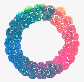 Free Rainbow Wreath Png - Circle Watercolor Png Free, Transparent Png, Transparent PNG