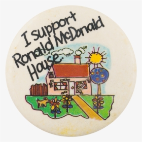 Ronald Mcdonald House Cause Button Museum - Imagens Fofinhas, HD Png Download, Transparent PNG