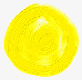 #yellow #circle #dot #dots #watercolor #texture #background - Circle, HD Png Download, Transparent PNG