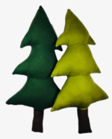 Evergreen Tree Pillow - Christmas Tree, HD Png Download, Transparent PNG