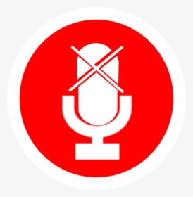 Mic Icon Clip Art At Clker - Mic Red Icon, HD Png Download, Transparent PNG