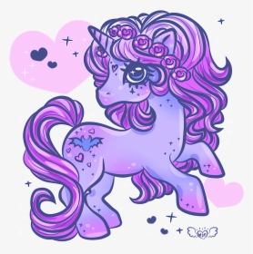 My Little Pastel Goth Pony - Pastel Goth Pastel Unicorn, HD Png Download, Transparent PNG
