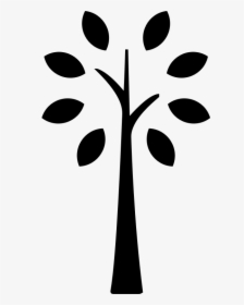 Tree Icon - White Clipart Tree Icon, HD Png Download, Transparent PNG