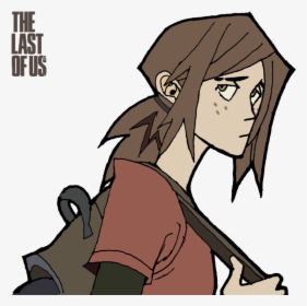 Collection Of Free Switchblade Drawing Ellies Download - Ellie The Last Of Us Cartoon, HD Png Download, Transparent PNG